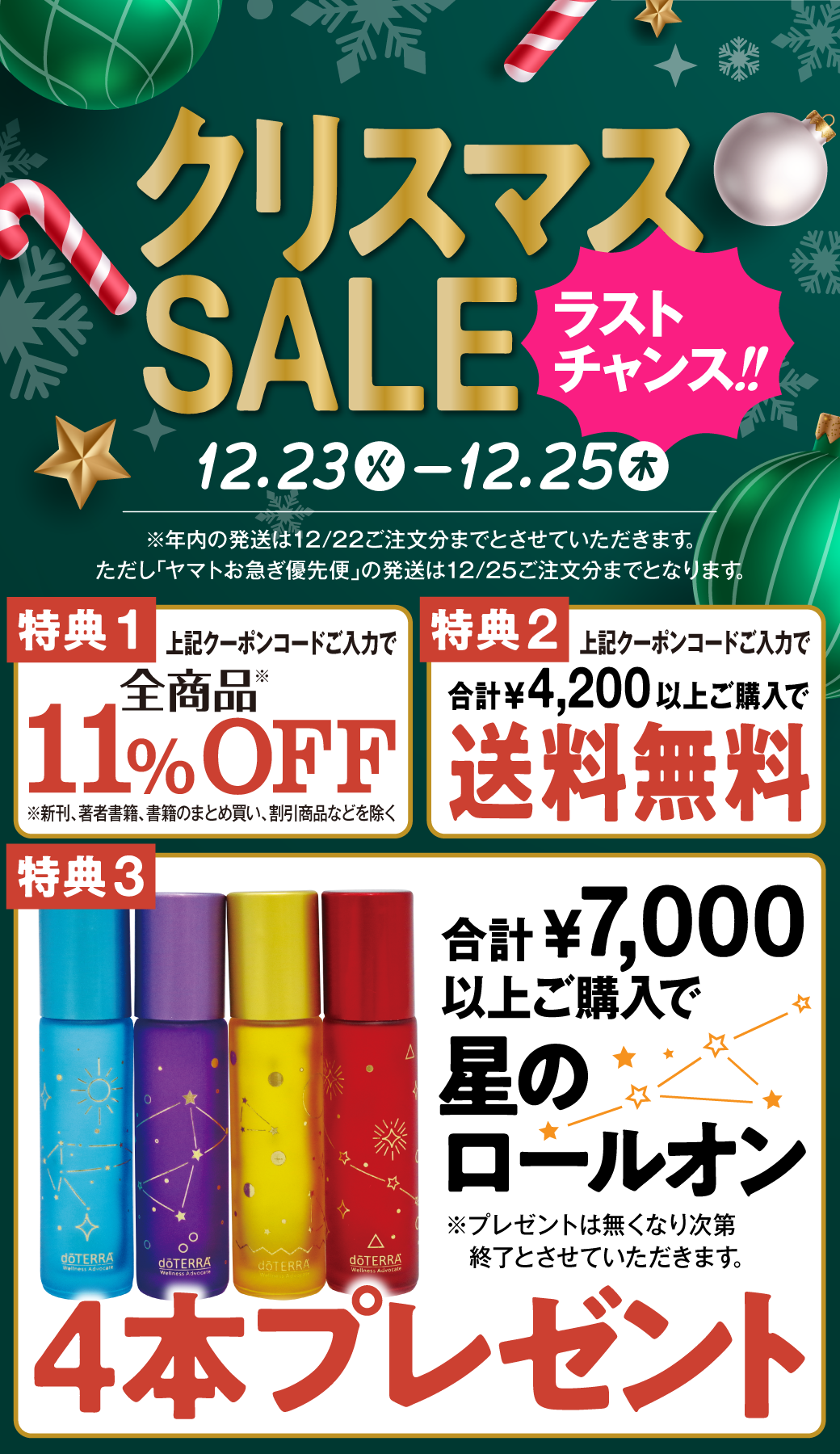 クルスマス ファイナル セール4200円送料無料+11%off