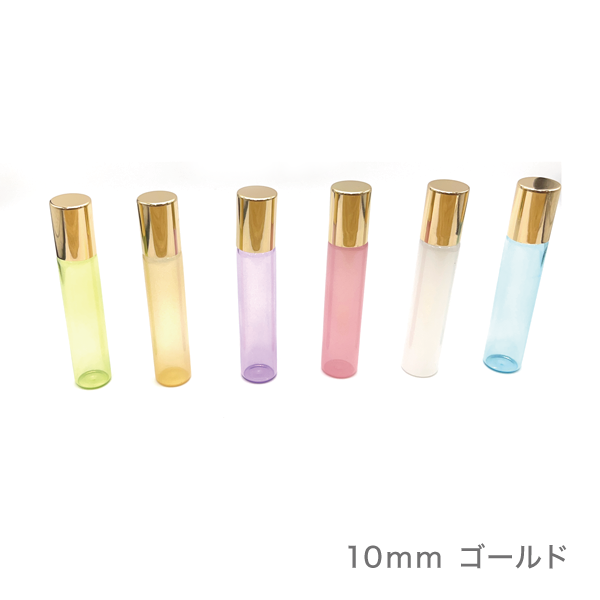 パステル スリムロールオン　6色セット（3ml、5ml、10ml）(10ml【ゴールド】)