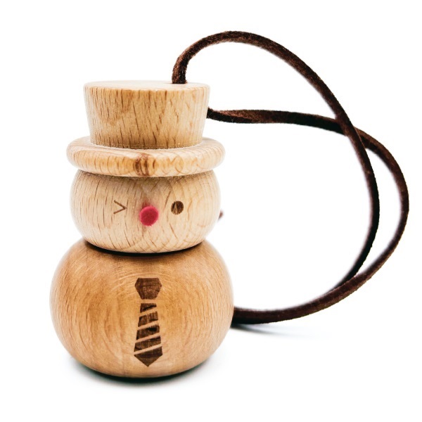 ウッドチャーム2mlロールオンボトル(スノーマン)