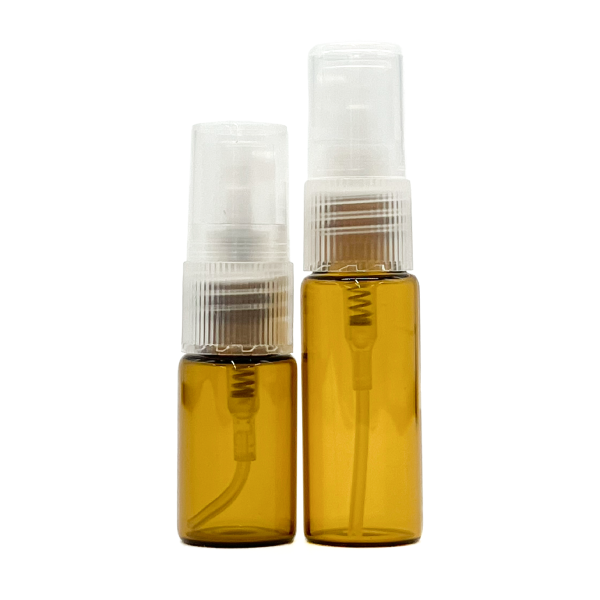 スプレースリム ブラウン［クリアキャップ］5本セット【遮光】（3ml、5ml）