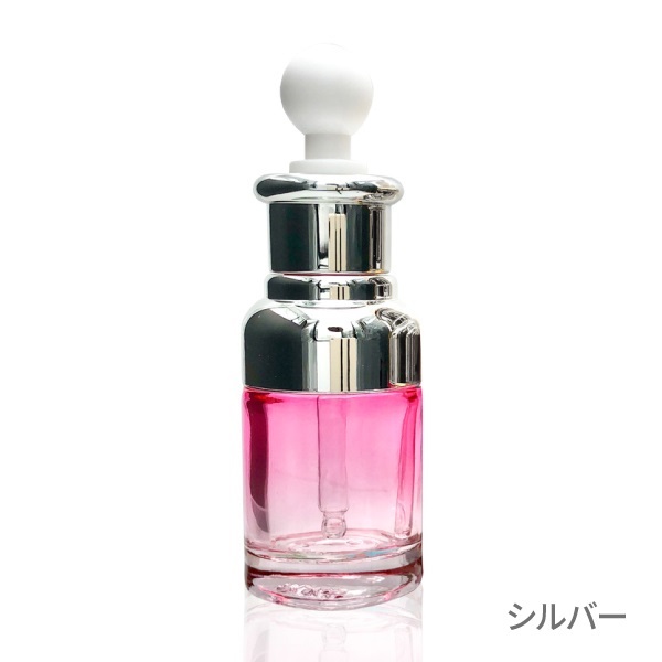  30mlスポイトボトル「ペシェ」(シルバー)
