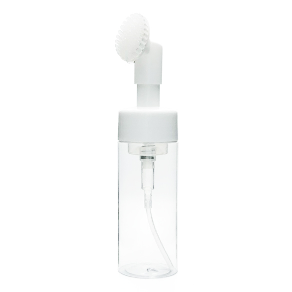 シリコンブラシ付き 泡ポンプボトル（PET）(150ml)