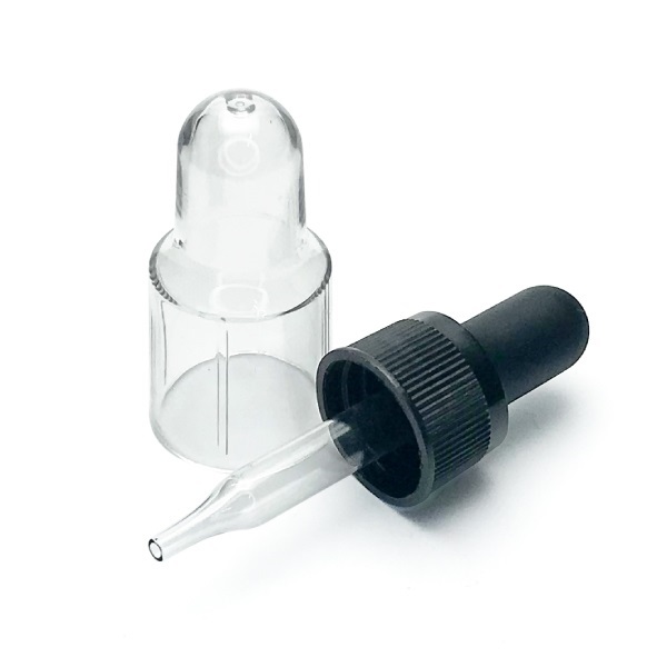 5mlボトル用蓋付きスポイトキャップ