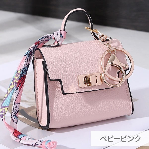 アロマミニチュアバッグ トレ(ベビーピンク)