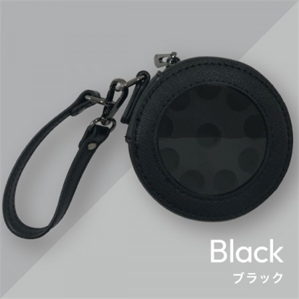 アロマケース ドーナツミニVI　10本用（1-3ml小分けビン用）(ブラック【ダーク系】)