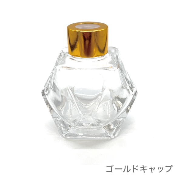 リードディフューザー 【ボトル】(【ボトル：ダイヤモンド】ゴールド)