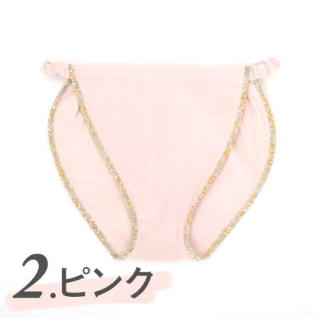 フンディー　ノーマルコットンWガーゼ[全4色](ピンク　×　M)