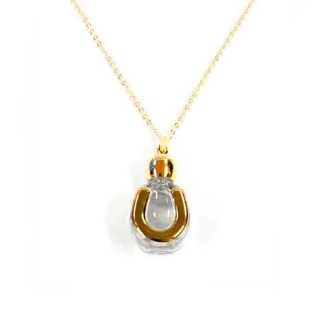 セルフデコレーションネックレス 馬蹄(ゴールド)