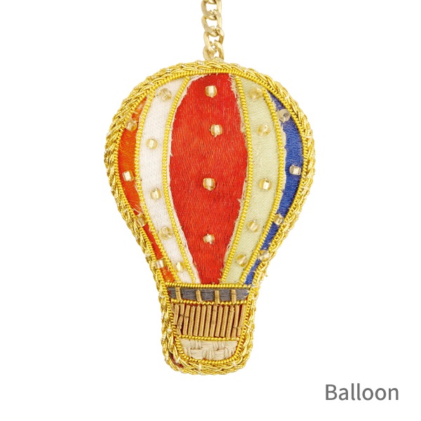 ラブリーチャーム（ザリ刺繍） (Balloon)