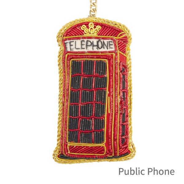ラブリーチャーム（ザリ刺繍） (Public Phone)